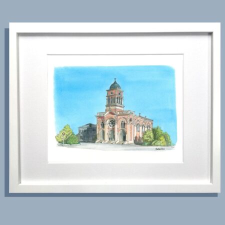 Waimate Catholic Basilica Church painting for sale