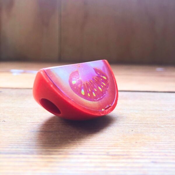 tomato wedge shaped pencil sharpener