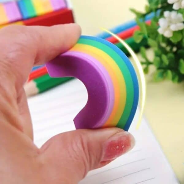 large rainbow eraser