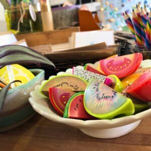 fruity pencil sharpeners