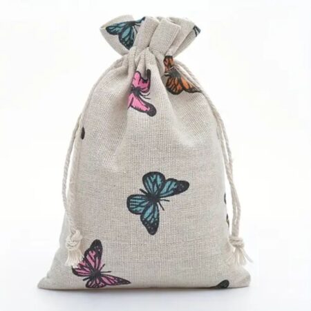 butterflies on a gift bag