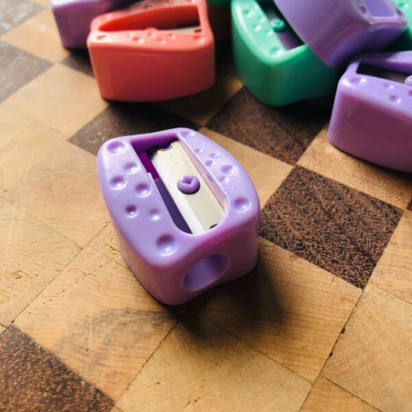 grape coloured pencil sharpener