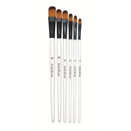 filbert head brushes