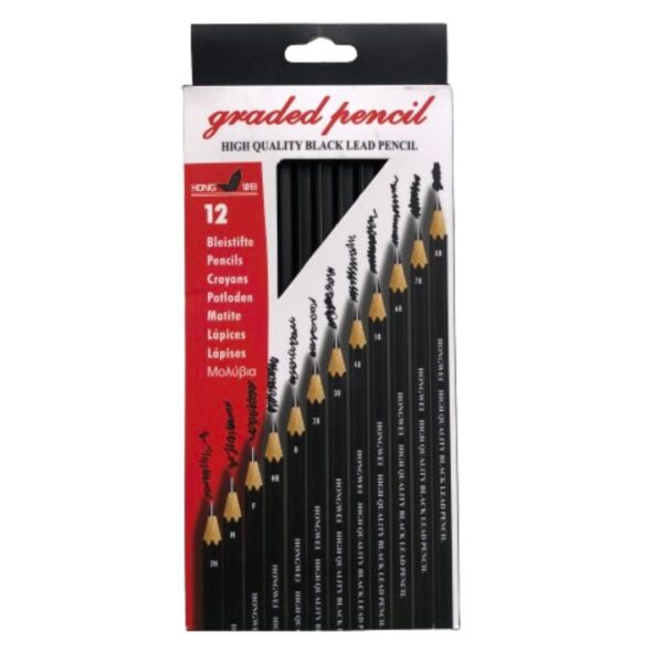 12 Pack Graded Pencils