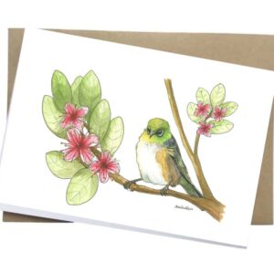 BG9card Buy Wax eye greeting card