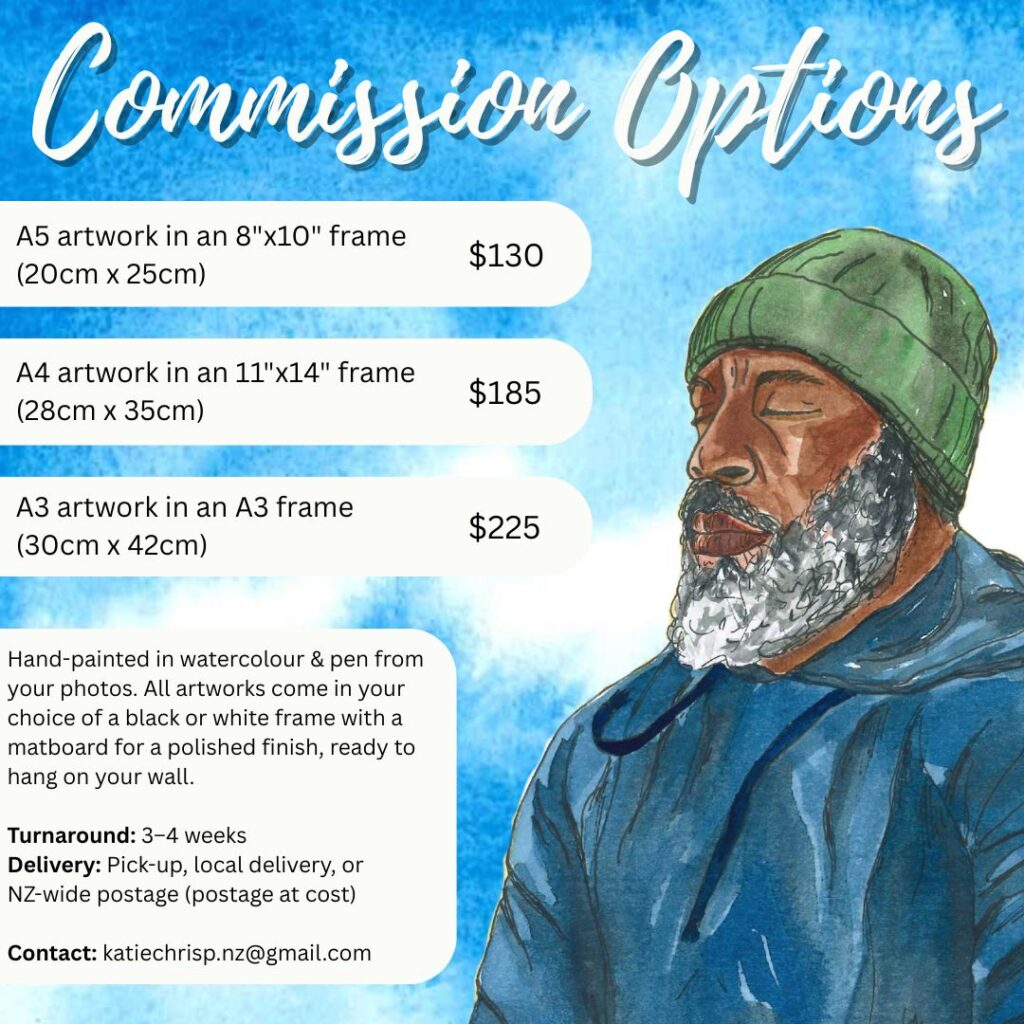 get a commission done by Katie Chrisp - prices and information.