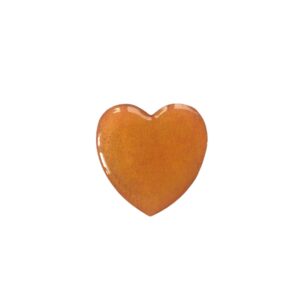 orange heart magnet buy orange heart resin magnet