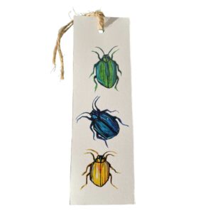 Beetles bookmark buy beetles themed bookmark