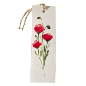 poppies bookmark buy poppies themed bookmark